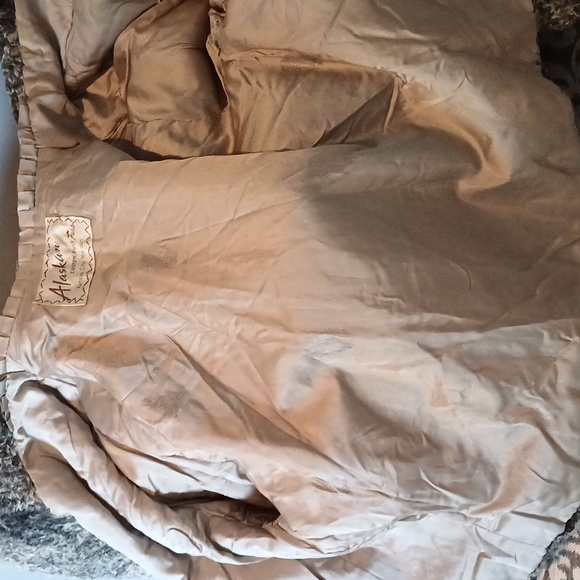 Persian Lamb vintage crop double breasted coat M Alaskan Furs - Picture 7 of 15